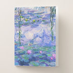 Carpeta Con Bolsillos Claude Monet Water relaja arte impresionista franc<br><div class="desc">Claude Monet Water Lilies es una colección de aproximadamente 250 pinturas al óleo del impresionista francés Claude Monet. Los cuadros representan el florido jardín de Monet en Giverny.</div>