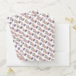 Carpeta Con Bolsillos Cocina Panadería Desayuno Tostadora Pasteles<br><div class="desc">El diseño cuenta con un original ilustracion de marca de una hilera de bollería de tostadora de desayuno caliente coronada con espolvorines y espolvorines. ¡Ideal para tu comida favorita! Este diseño también está disponible en otros productos. Hay muchos diseños adicionales relacionados con la comida. ¿No ves lo que estás buscando?...</div>