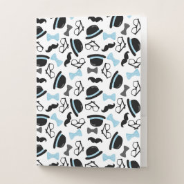 CARPETA CON BOLSILLOS CUTE AZUL NEGRO GORRAS DE BEBÉ BLANCO VINO MUSTAQU