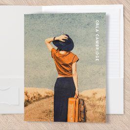 Carpeta Con Bolsillos Fotografía minimalista Foto completa Simple