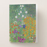 Carpeta Con Bolsillos Gustav Klimt Flower Garden Vintage Art Nouveau<br><div class="desc">Pintura Bella Artes Gustav Klimt Flower Garden Vintage Art Nouveau 1907</div>