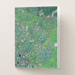 Carpeta Con Bolsillos Gustav Klimt - Paisaje de los jardines italianos<br><div class="desc">Paisaje Jardín Italiano / Paisaje Horticultural Italiano - Gustav Klimt,  Petróleo en Lienzo,  1913</div>
