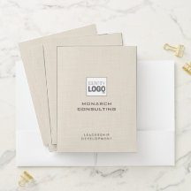 Logotipo personalizado simple textura crema lino b