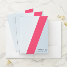 Mappe personalisiert und angepasst Diagonale