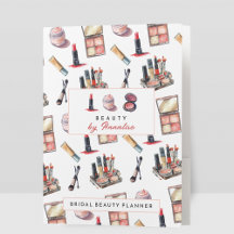 Plan de belleza de la cartera de clientes de Cute