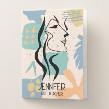 Resumen de diseño colorido con cara de mujer