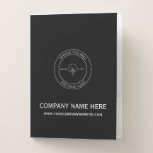 Texto de logotipo personalizado de la empresa con 