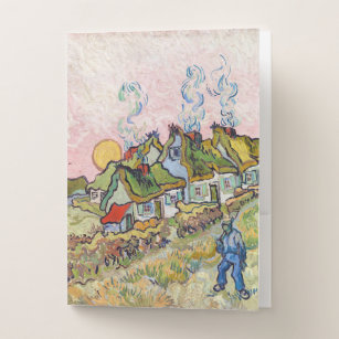 Carpeta Con Bolsillos Vincent van Gogh - Casas y Figura