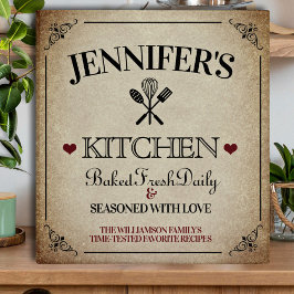 Carpeta de 3 anillas de receta personalizada de pa