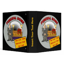 Carpeta de Avery de la funeraria