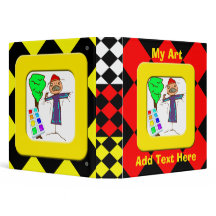 Carpeta de Avery del arte de los niños
