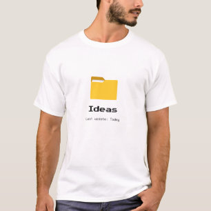 Carpeta de Ideas   Camiseta Técnica de Creatividad