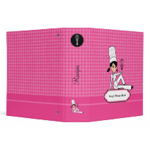 Carpeta de la receta de Personaliized del cocinero