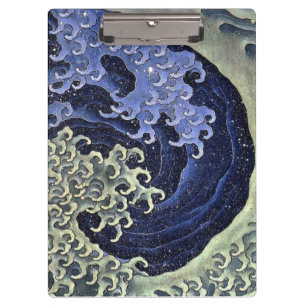 Carpeta De Pinza 北斎の波, onda de Hokusai del 北斎, Hokusai, arte de