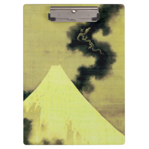 Carpeta De Pinza 富 士 と 昇 龍, 北 el Monte Fuji y Dragon, Hokusai, Ukiy
