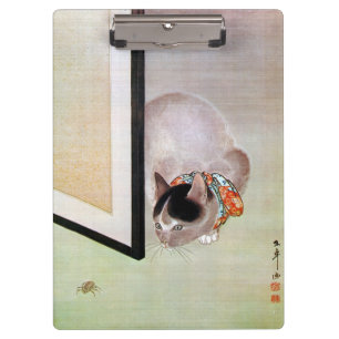 Carpeta De Pinza 猫 と 蛛, 東 皐 gato y araña, Tōkō