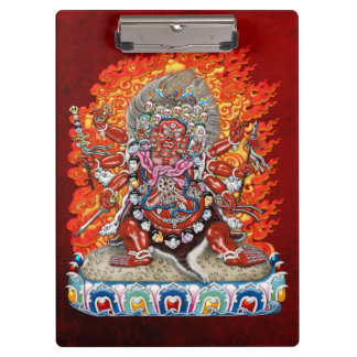 Carpeta De Pinza [110] Thangka tibetano - Deidad furiosa Hayagriva