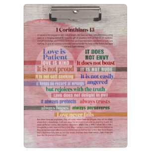 Carpeta De Pinza 1 Corintios 13 - Amor