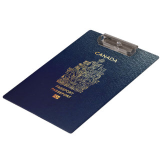 Carpeta De Pinza [200] Cobertura de pasaporte canadiense