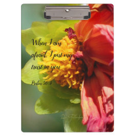 Carpeta De Pinza 2024 JW year text Psalm 56:3 