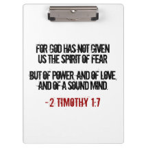 2 Timothy 1:7 regalos