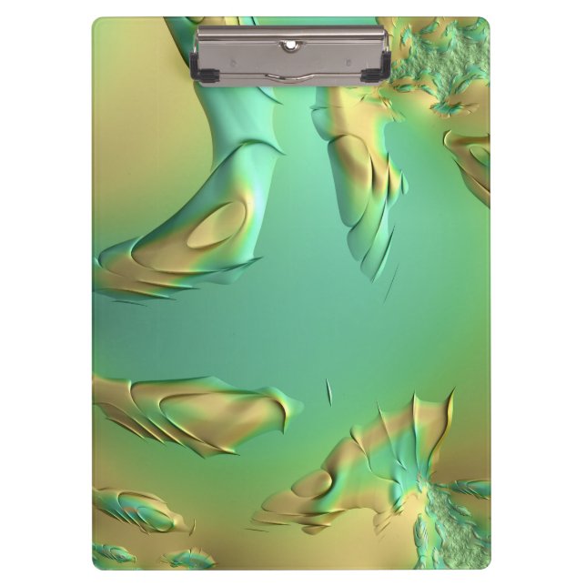 Carpeta De Pinza ¡3D! ~ Buttercup verde ~ original fractal ~ 3D ~ ~ (Anverso)