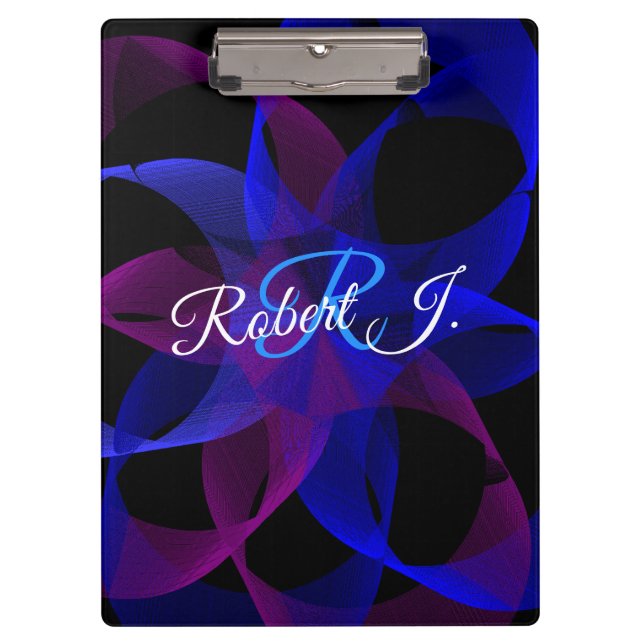 Carpeta De Pinza 3D To 2D Cylinder Ring Geometric Clipboard (Anverso)