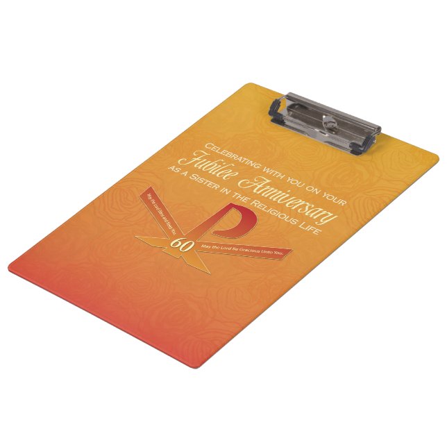 Carpeta De Pinza 60° aniversario de aniversario Nun Pax Cross, Nara (Angular)