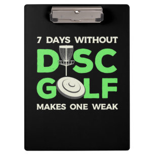 Carpeta De Pinza 7 días sin disco Golf