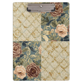 Carpeta De Pinza A Beautiful Combination of Floral and Motif Patter