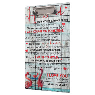Carpeta De Pinza A la carta de mi marido Presente de flamenco de
