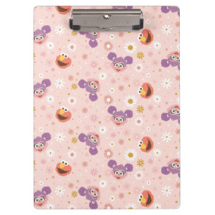 Carpeta De Pinza Abby Cadabby y Elmo   Patrón Bosque