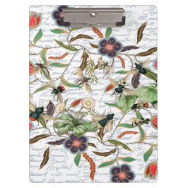 Carpeta De Pinza Abejas y flores francesas antiguas modernas