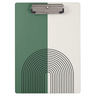 Carpeta De Pinza Abstracción Boho Moderna
