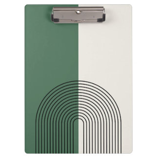 Carpeta De Pinza Abstracción Boho Moderna