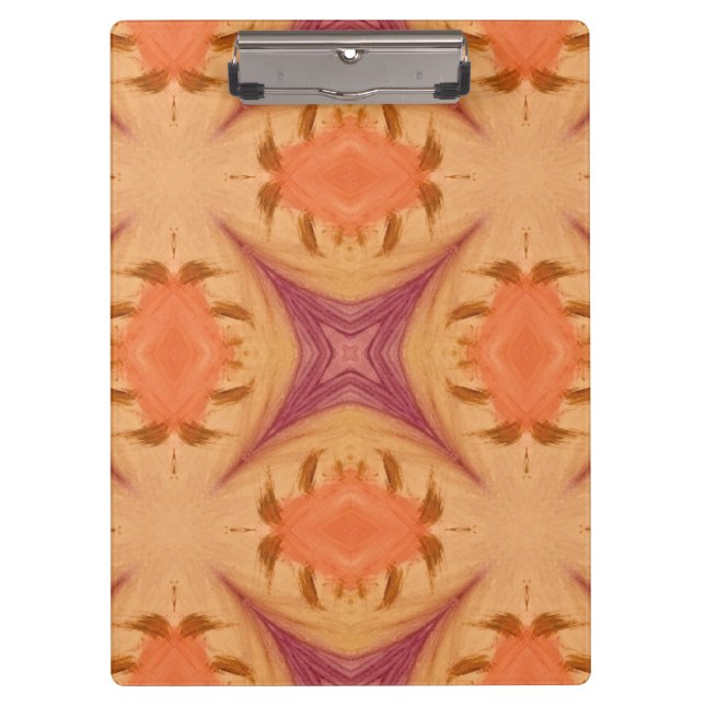 Carpeta De Pinza Abstract Sunset  (Anverso)