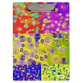 Carpeta De Pinza Abstracto
