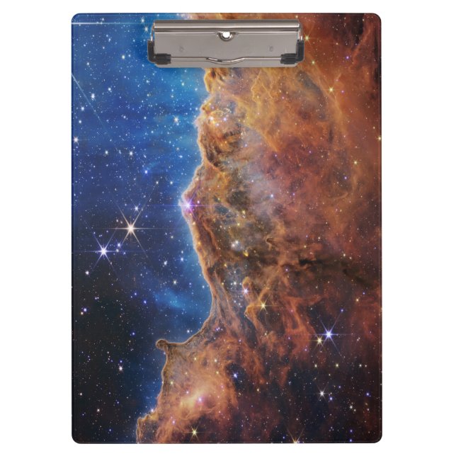 Carpeta De Pinza Acantilados cósmicos Telescopio web Carina Nebula  (Anverso)