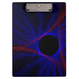 Carpeta De Pinza Accented Triangle Geometric Clipboard