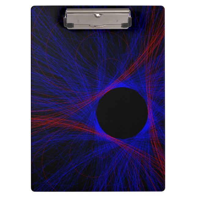 Carpeta De Pinza Accented Triangle Geometric Clipboard (Anverso)