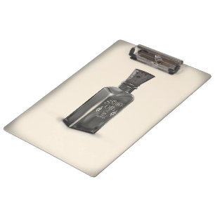 Carpeta De Pinza Aceite de serpiente "curar todos los dolores" Bote