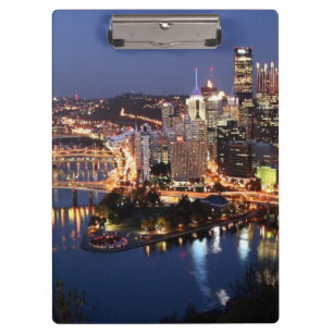 Carpeta De Pinza Acero y bocadillo del añil
