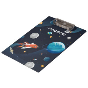 Carpeta De Pinza Actividad Espacial en la Galaxia Personalizada