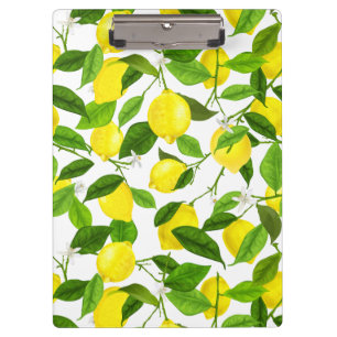 Carpeta De Pinza Acuarela Limón