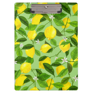 Carpeta De Pinza Acuarela Limón 3