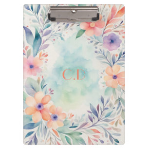 Carpeta De Pinza Acuarela personalizada