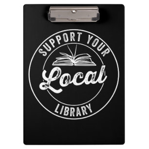 Carpeta De Pinza Admite su imán de biblioteca local