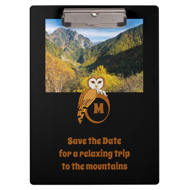 Carpeta De Pinza Adorable nidificación de lechuza británica en foto (Anverso)