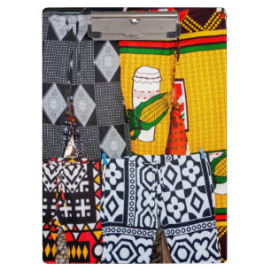 Carpeta De Pinza África, Angola, Benguela. Pantalones de colores br