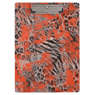 Carpeta De Pinza Africano, tribal.